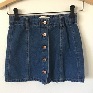 Forever 21 Girls Jean Skirt